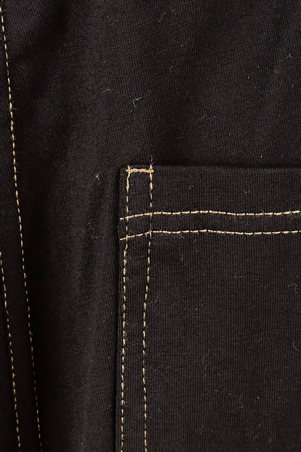 Product shot of the My Mercerised Cotton Pantaloni in colour Black (Black), detail