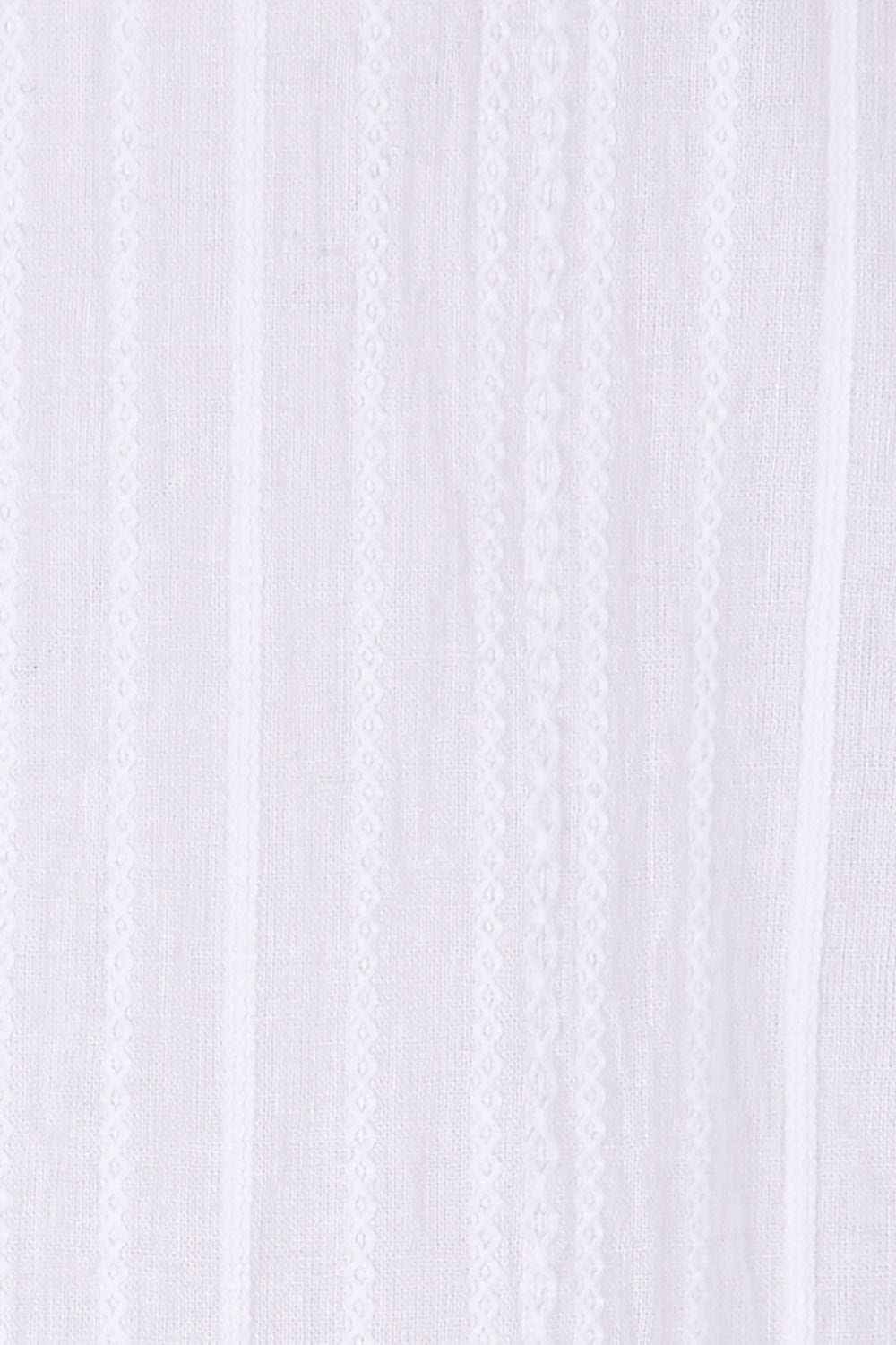 Product shot of the Market Day Cotton Dress in colour White (White), detail