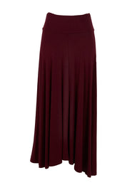 Preloved Love Language Bamboo Maxi Skirt - Merlot