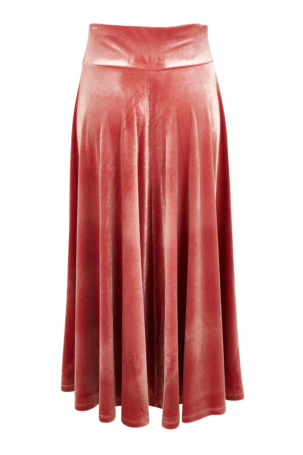 Love By Candlelight Velvet Skirt – Dustyrose