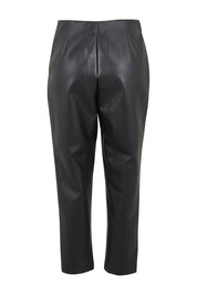 Product shot of the Olivia Always Vegan Leather Pant in colour Black (Black), from the back