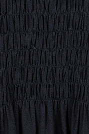 Product shot of the Casual Friday Dress in colour Black (Black), detail