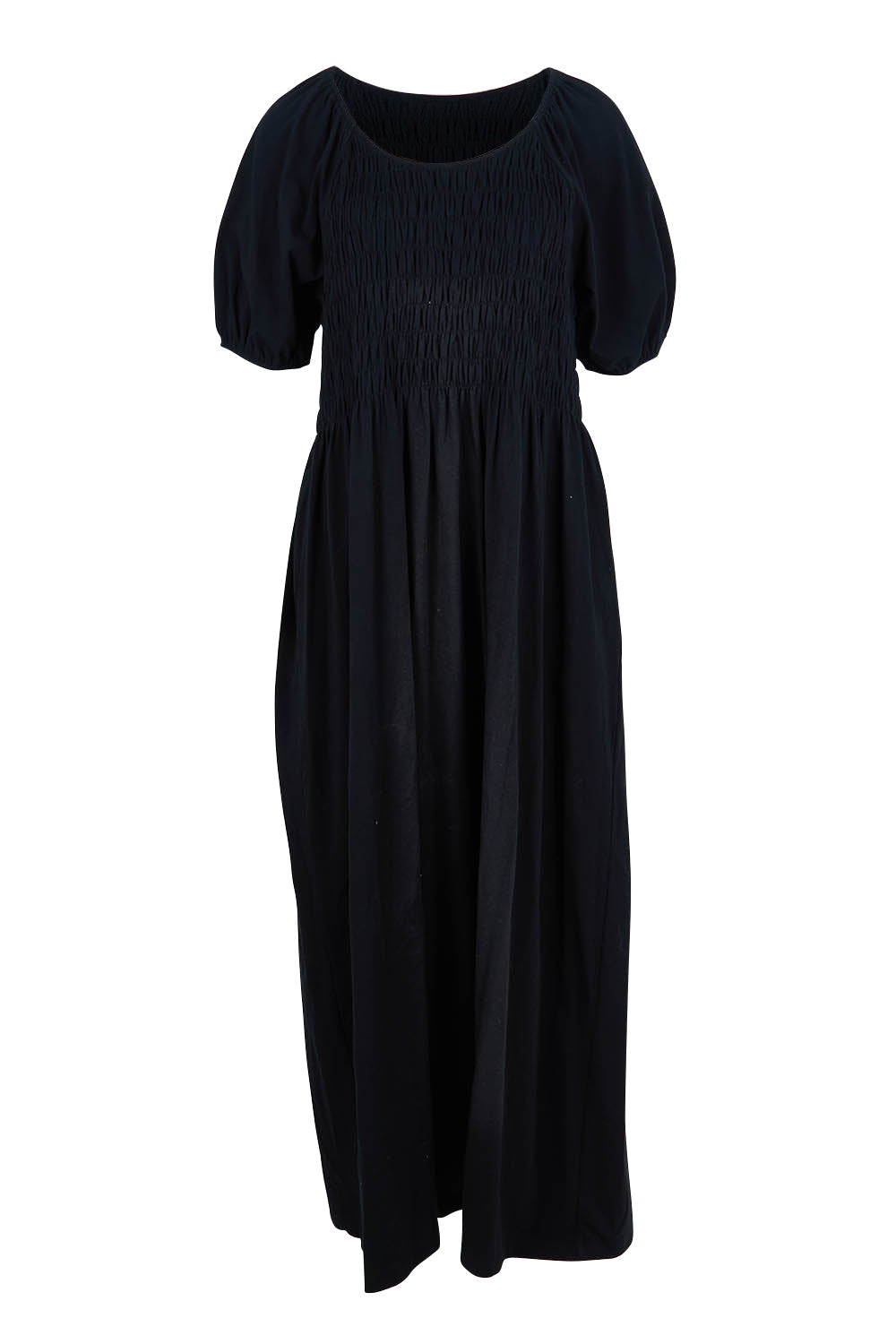 Product shot of the Casual Friday Dress in colour Black (Black), from the front