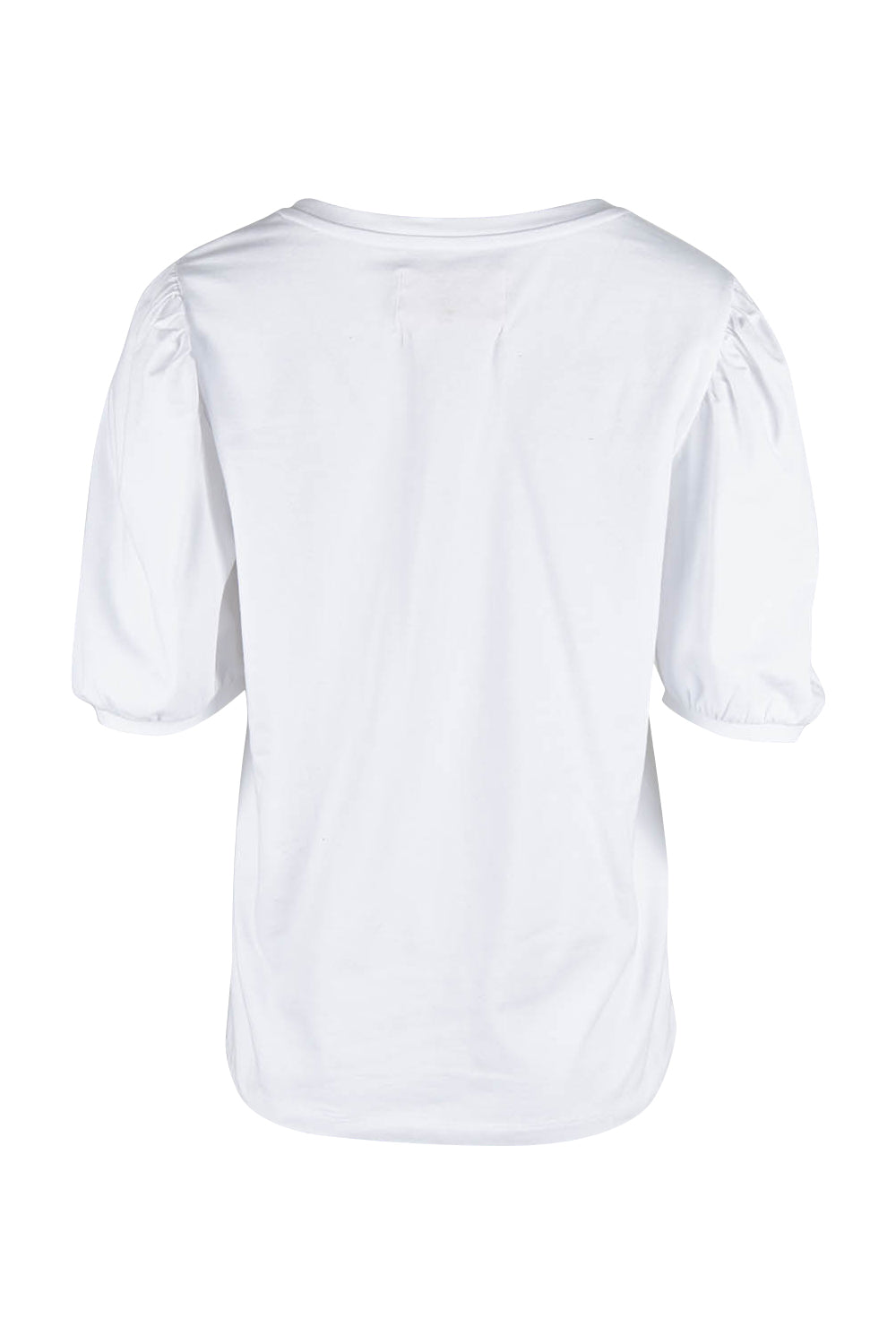 Product shot of the Sunday Brunch Tee in colour White (White), from the back