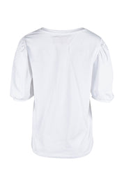 Product shot of the Sunday Brunch Tee in colour White (White), from the back