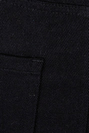 Product shot of the Carry Me With You Cargo Skirt in colour Black (Black), detail