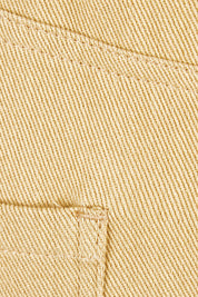 Product shot of the Carry Me With You Cargo Skirt in colour Sand, detail