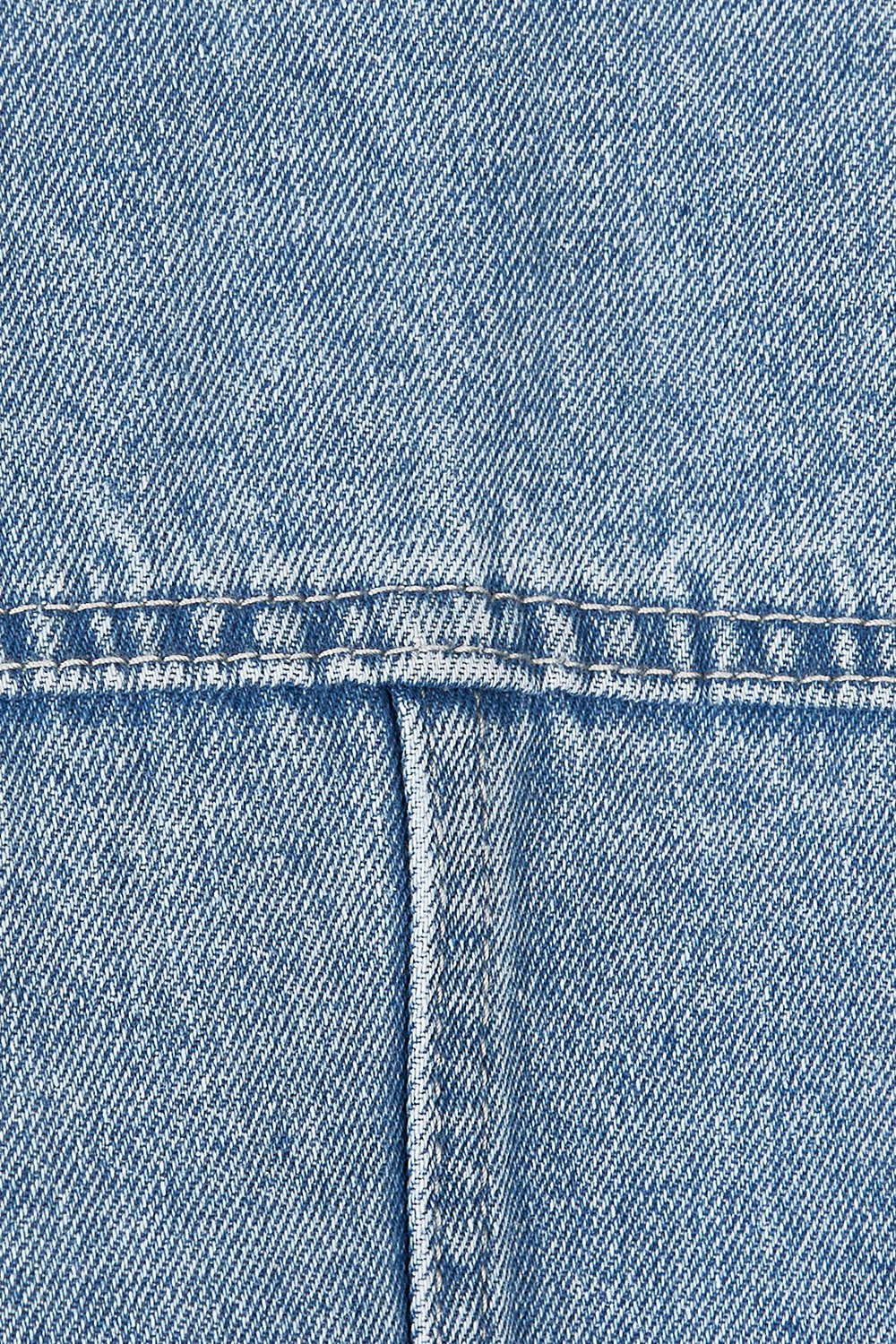 Product shot of the Good Times Oversize Denim Jacket in colour Denim (Blue), detail