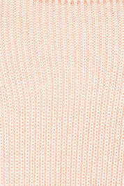 Product shot of the Cover Me In Cotton Sweater in colour Sherbet (Pink), detail