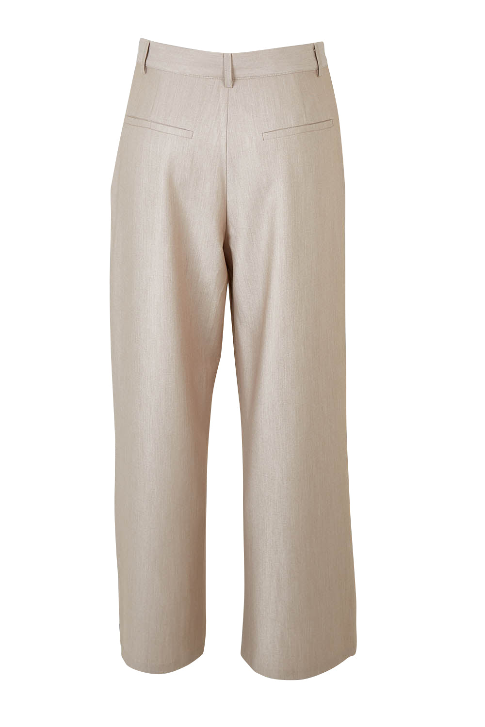Product shot of the Elegant Persuasion Pants in colour Bone, from the back