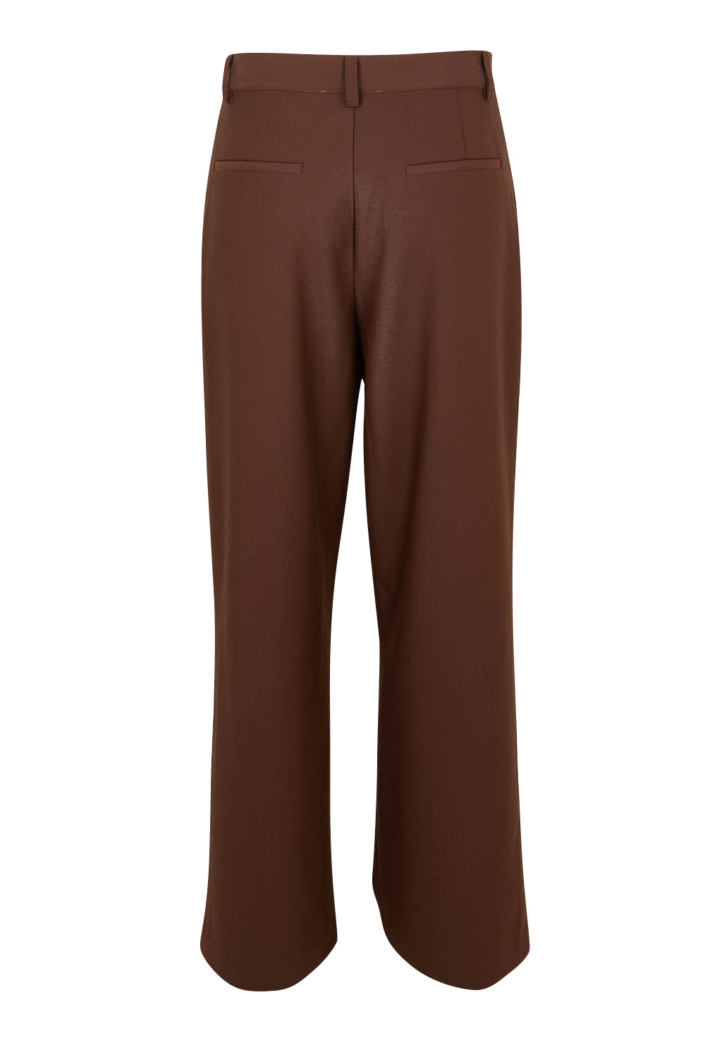 Product shot of the Elegant Persuasion Pants in colour Chocolate, from the back
