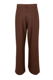 Product shot of the Elegant Persuasion Pants in colour Chocolate, from the back