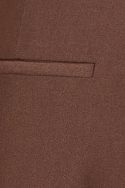 Product shot of the Elegant Persuasion Pants in colour Chocolate, detail