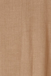 Product shot of the Suits Me Long Jacket in colour Earth, detail