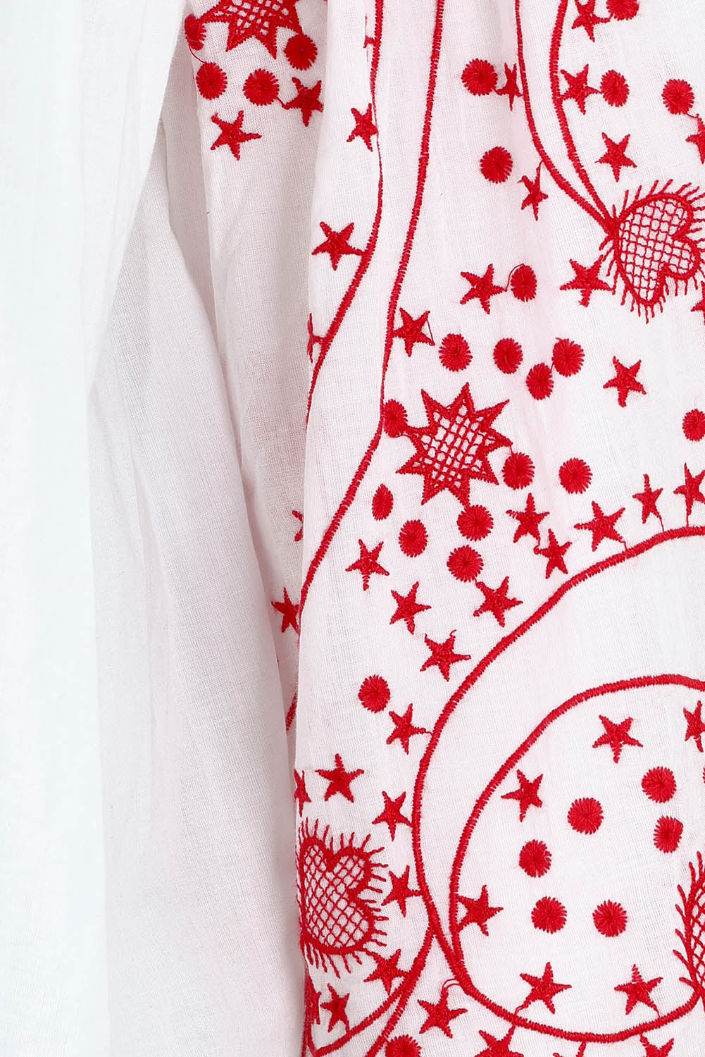 Preloved Light And Easy Cotton Blouse - Whitered