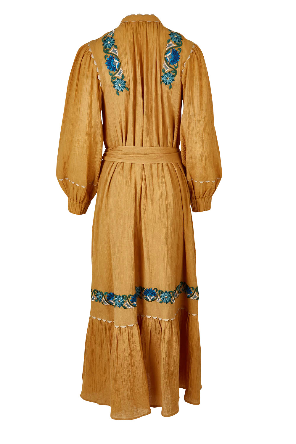 Product shot of the Say You Love Me Maxi Dress in colour Clay, from the back