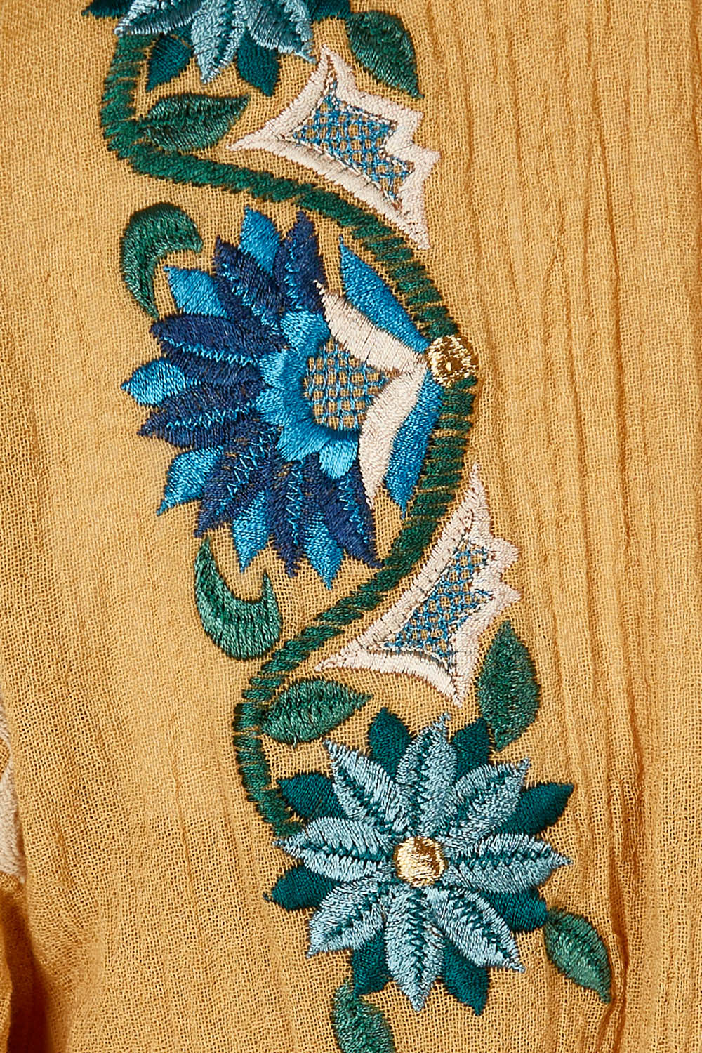 Product shot of the Say You Love Me Maxi Dress in colour Clay, detail