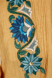 Product shot of the Say You Love Me Maxi Dress in colour Clay, detail