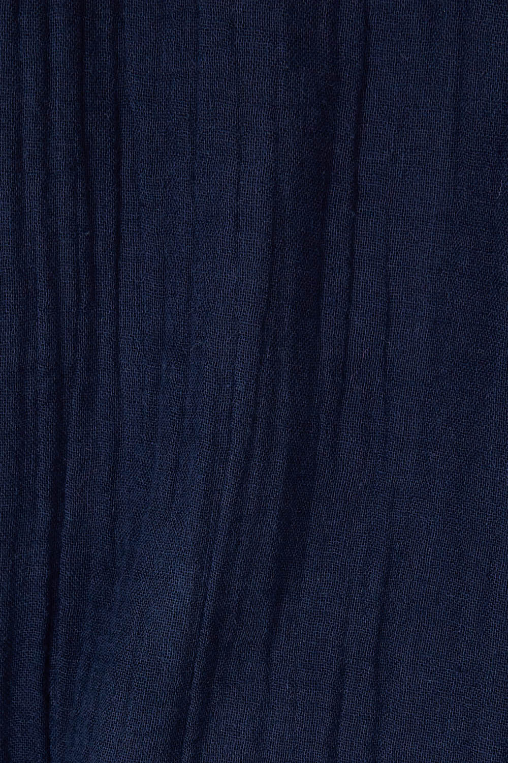 Product shot of the Wrapped Up In Your Love Blouse in colour Navy (Blue), detail