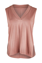 Product shot of the Bamboo Delight Tank in colour Mumbai, from the front