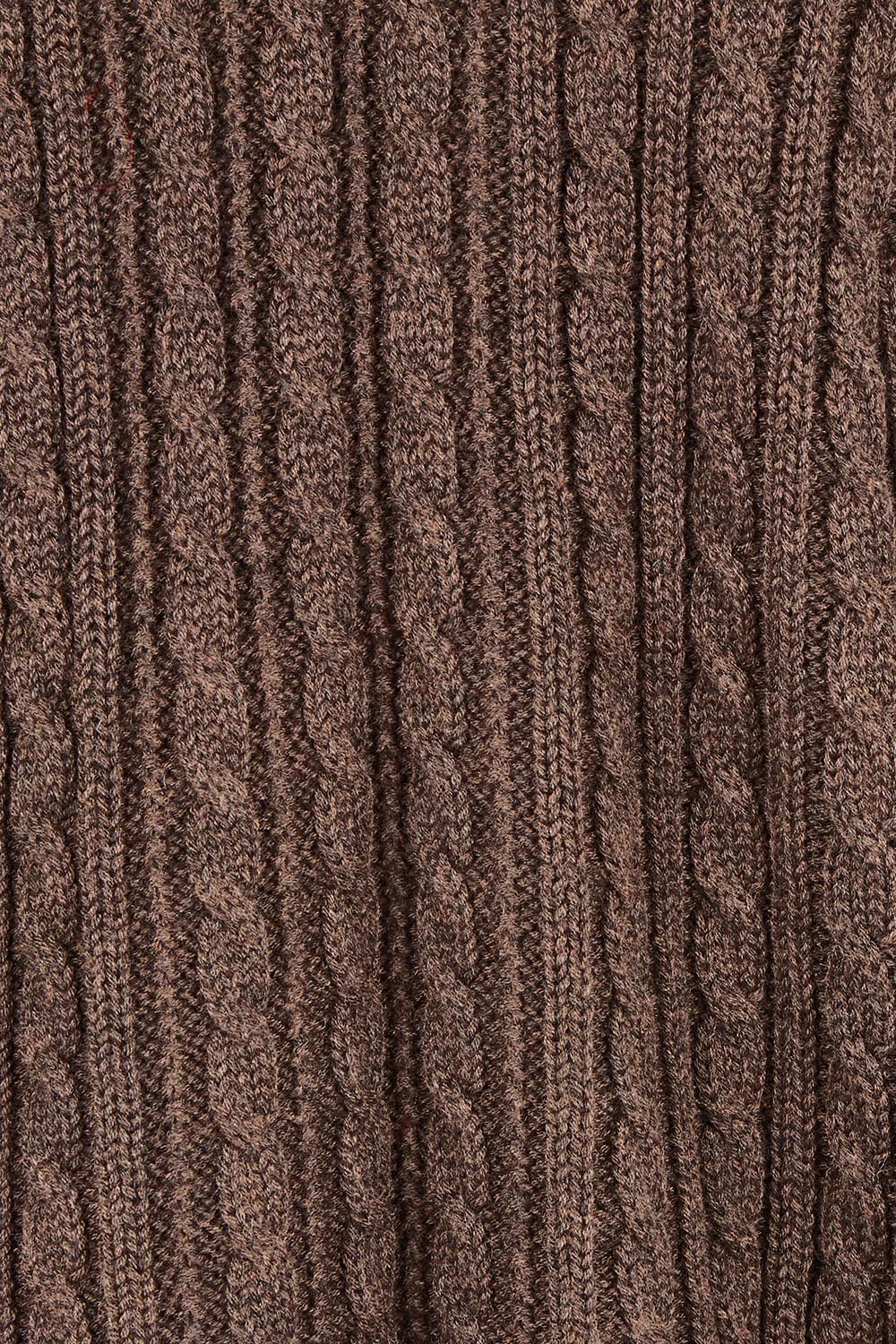 Ready And Cable Seamless Jumper – Chocolate