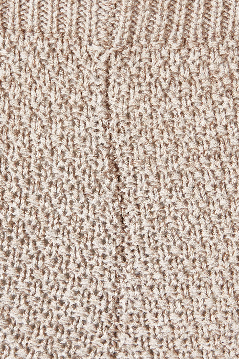 Product shot of the Comfort Factor Moss Stitch Pant in colour Gumnut, detail