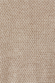 Product shot of the My Boyfriends Moss Stitch Cardi in colour Gumnut, detail
