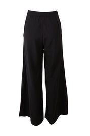 Preloved Striding Out Wide Leg Pants - Black