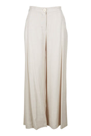 Product shot of the Striding Out Wide Leg Pants in colour Moet, from the front