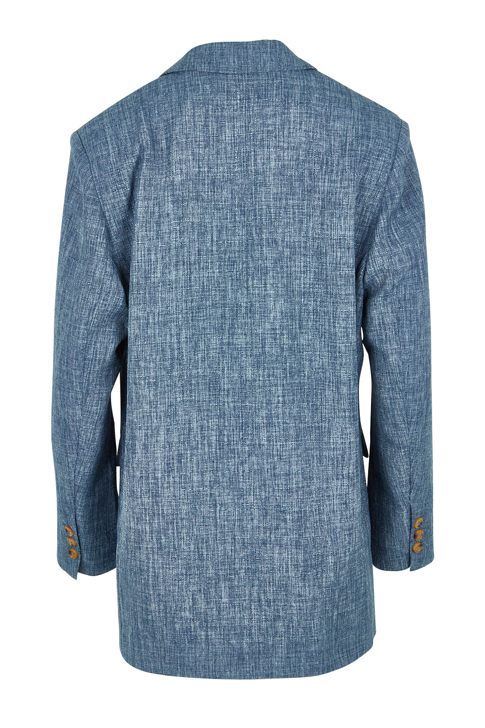 Product shot of the Blazing Trails Blazer in colour Duskblue (Blue), from the back