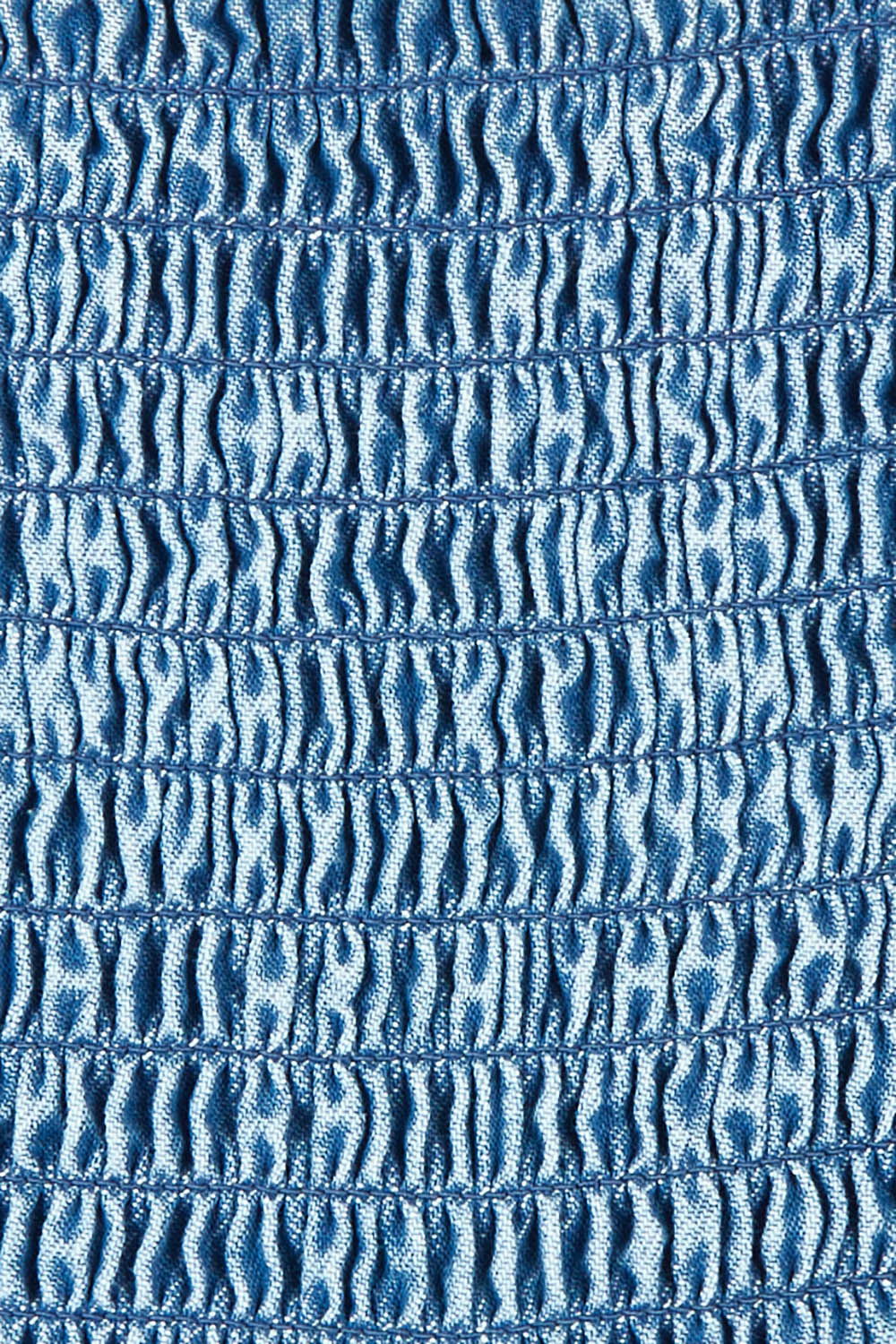 Product shot of the For All Seasons Denim Dress in colour Denim (Blue), detail