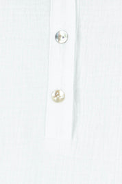 Product shot of the Grandpa And Me Cotton Top in colour White (White), detail