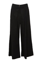 Product shot of the Need You In My Life Pants in colour Black (Black), from the front