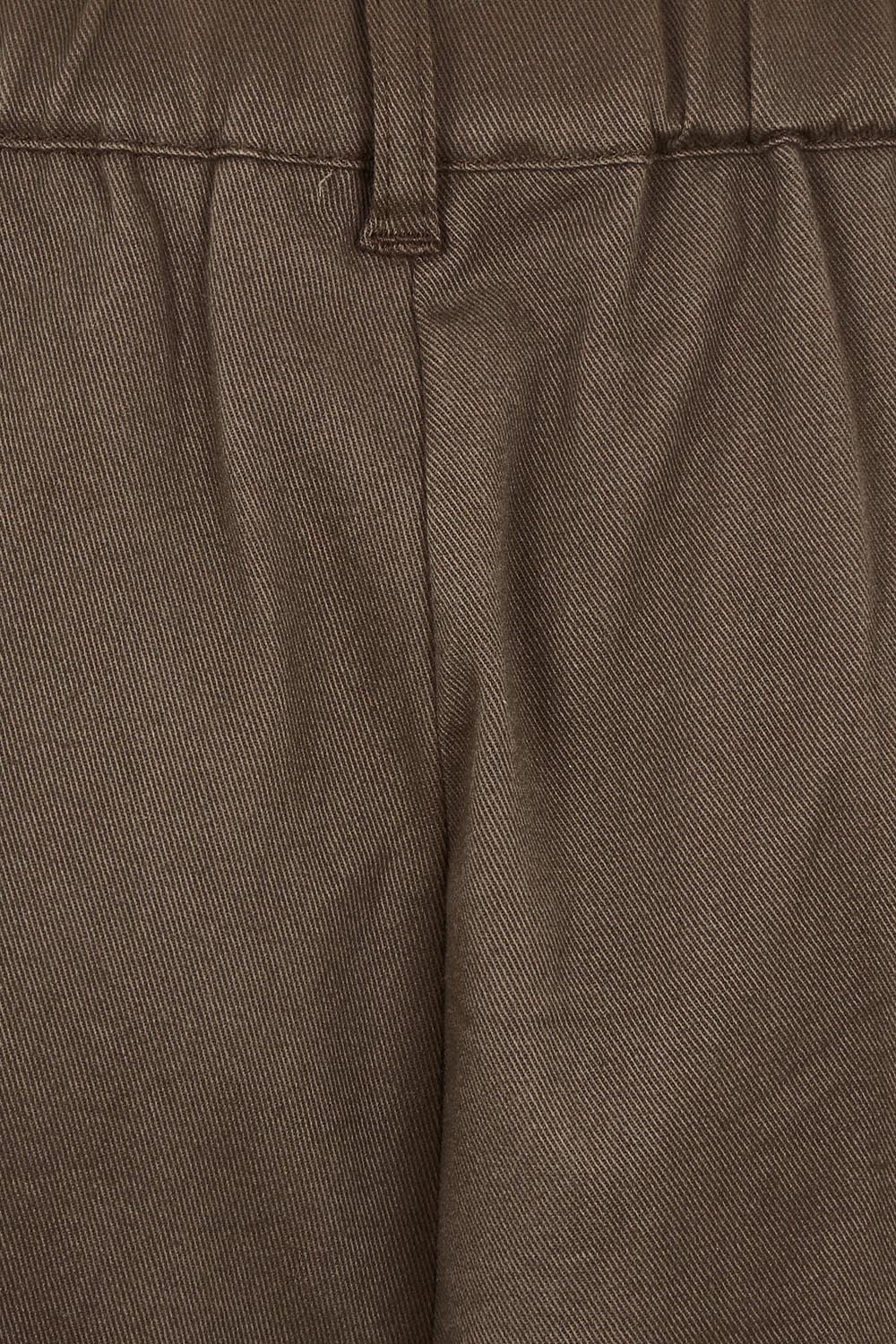 Product shot of the Need You In My Life Pants in colour Chocolate, detail