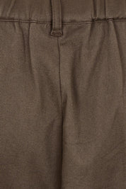 Product shot of the Need You In My Life Pants in colour Chocolate, detail