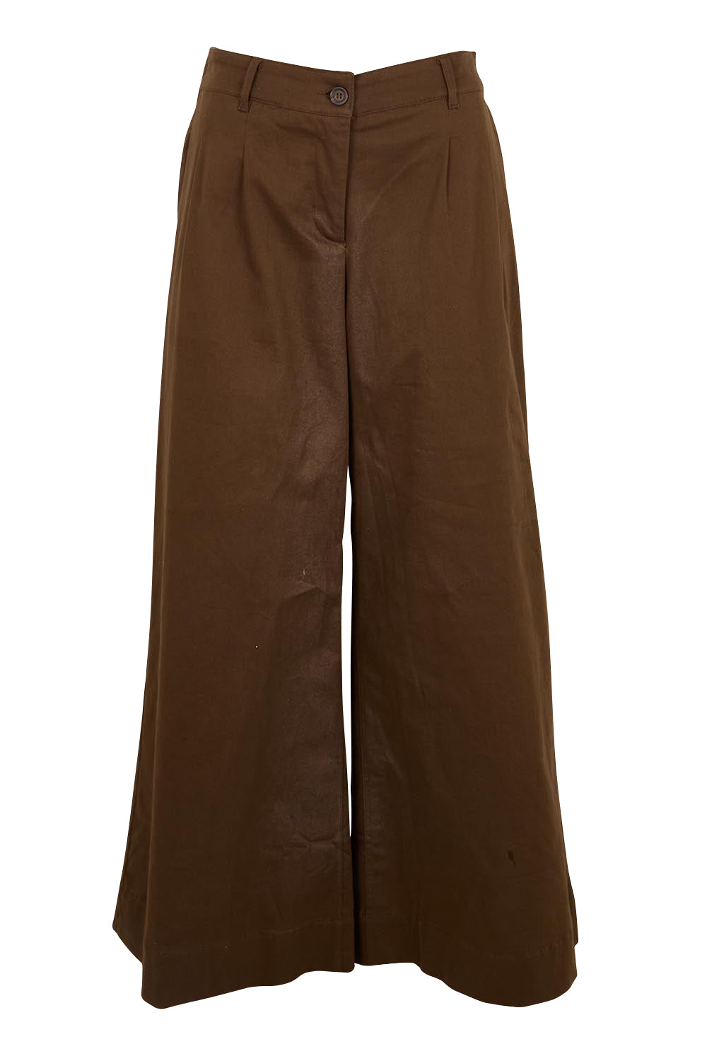Product shot of the Need You In My Life Pants - Cocoa in colour Cocoa, from the front