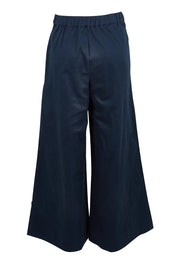 Product shot of the Need You In My Life Pants in colour Frenchblue (Blue), from the back