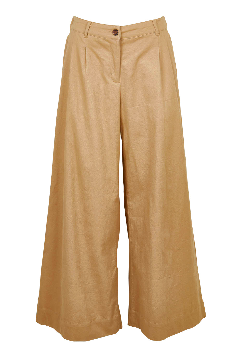 Product shot of the Need You In My Life Pants in colour Sand, from the front
