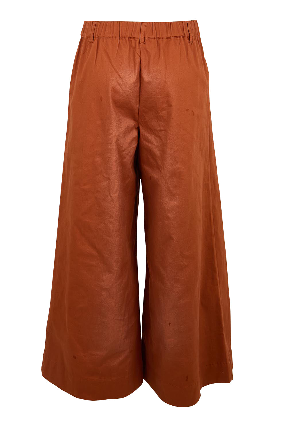 Product shot of the Need You In My Life Pants – Tan in colour Tan, from the back