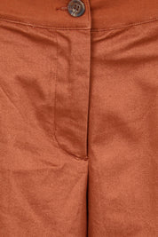 Product shot of the Need You In My Life Pants – Tan in colour Tan, showing detail