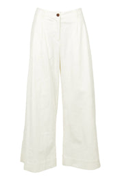 Product shot of the Need You In My Life Pants in colour White (White), from the front