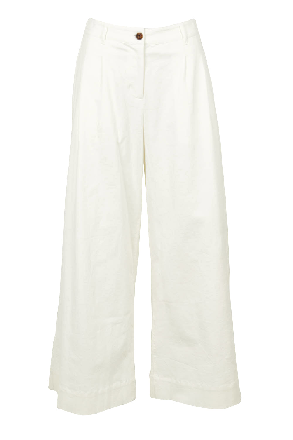 Product shot of the Need You In My Life Pants in colour White (White), from the front