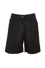 Product shot of the Need You In My Life Shorts in colour Black (Black), from the front
