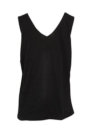 Preloved Need You Double Vee Tank - Black