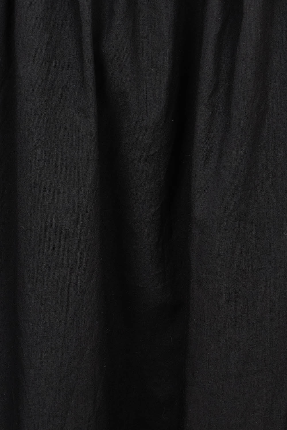 Product shot of the Bubble Delight Cotton Skirt in colour Black (Black), detail