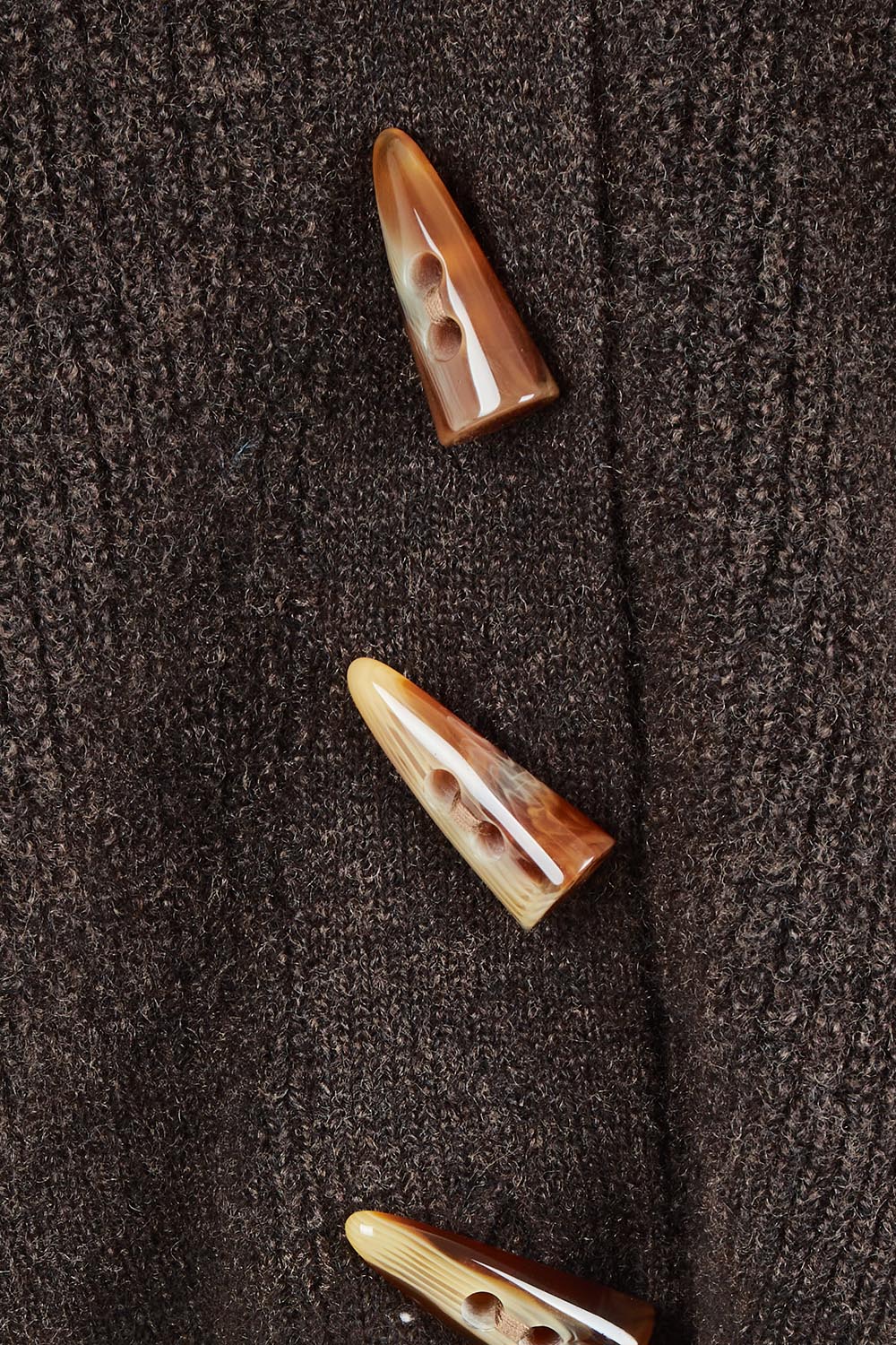 Found My Friend Recycled Knit Cardi – Chocolate