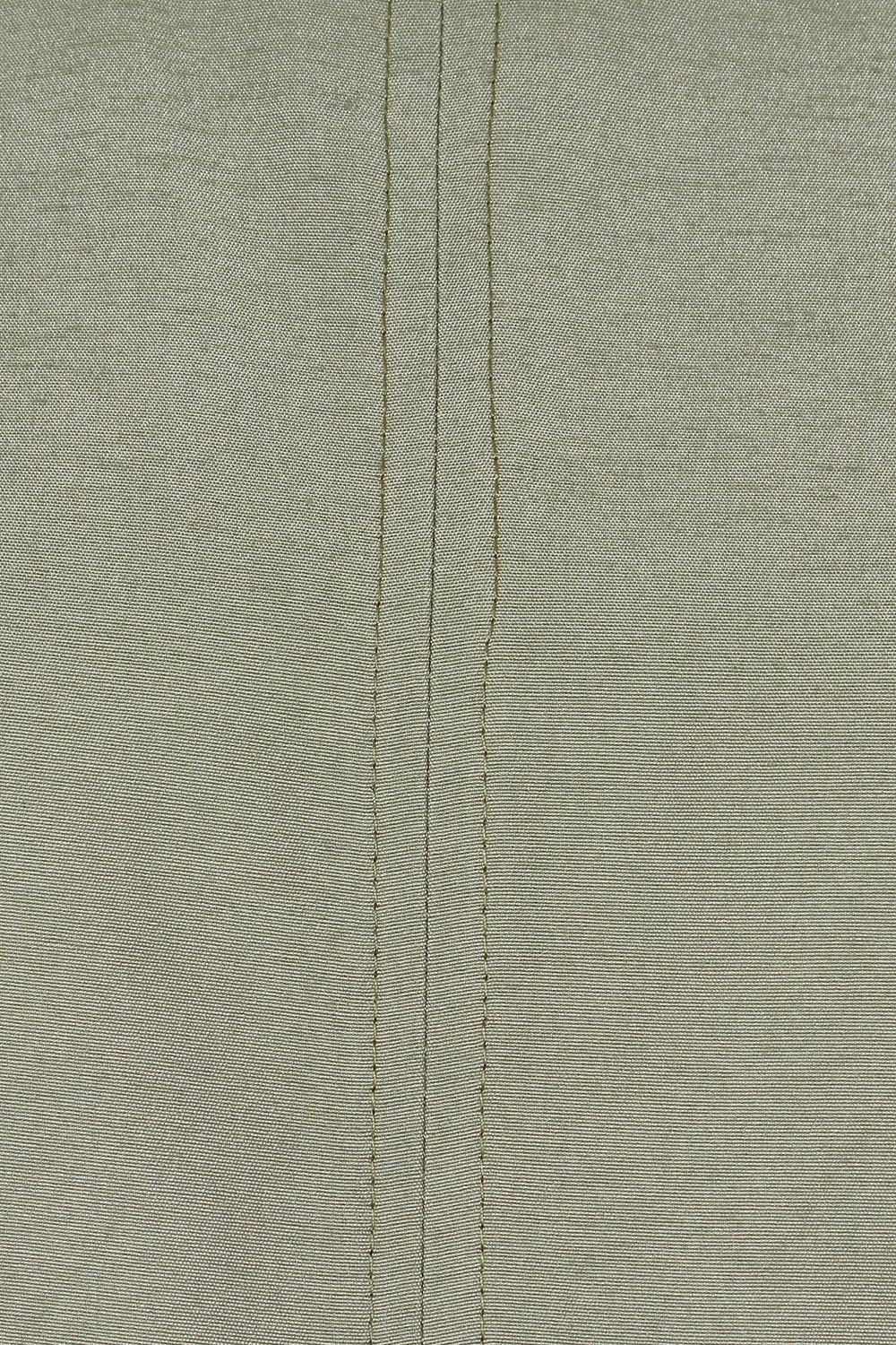 Product shot of the Striding Out Kimono Sleeve Top in colour Thyme (Green), detail
