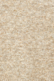 Product shot of the Lovely Day Billow Sleeve Wool Blend Jumper in colour Natural, detail