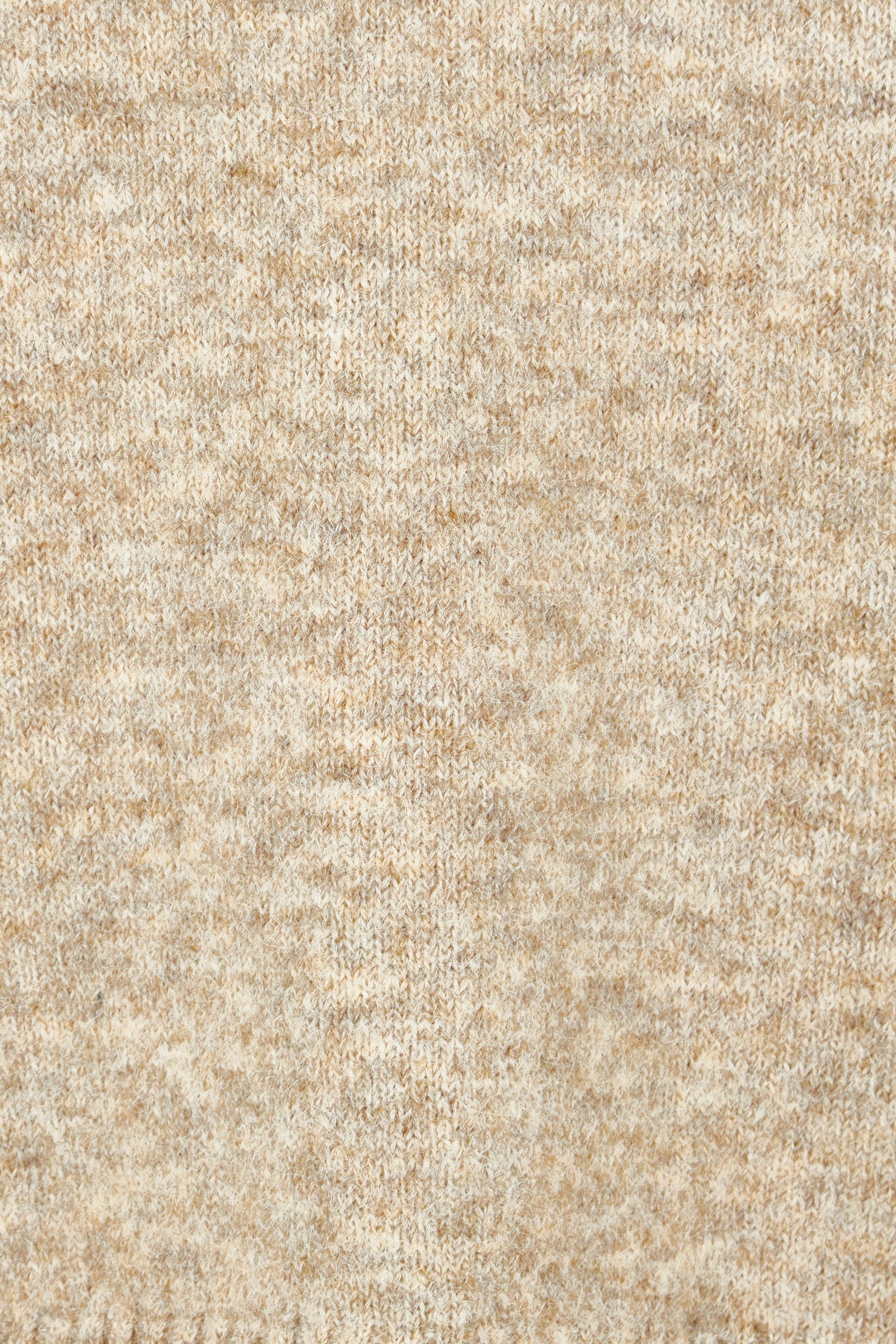 Product shot of the Lovely Day Billow Sleeve Wool Blend Jumper in colour Natural, detail