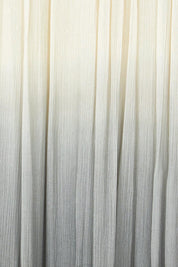 Product shot of the First Love Gathered Ombre Dress in colour Earthombre, detail